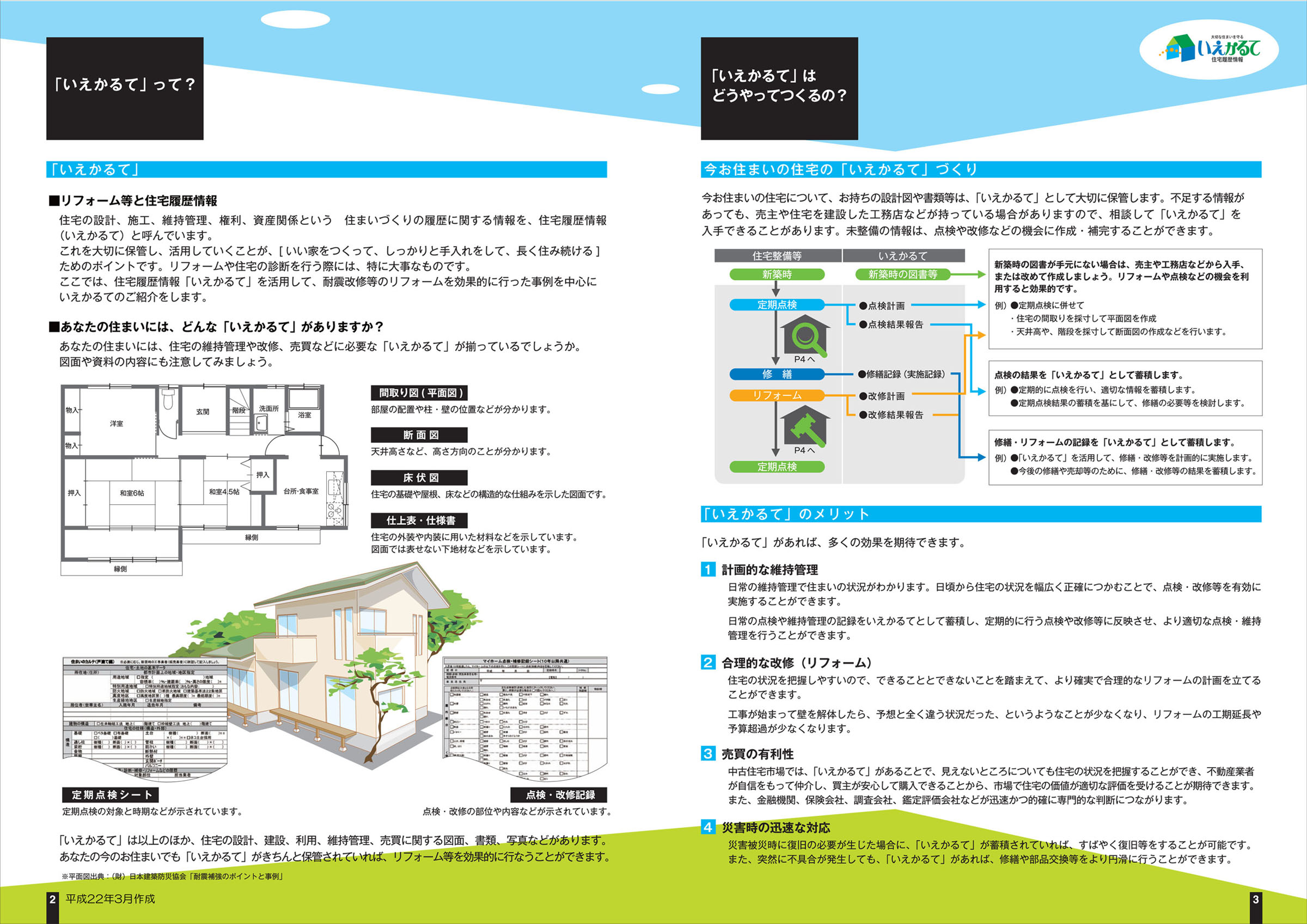 住宅履歴情報（いえかるて）