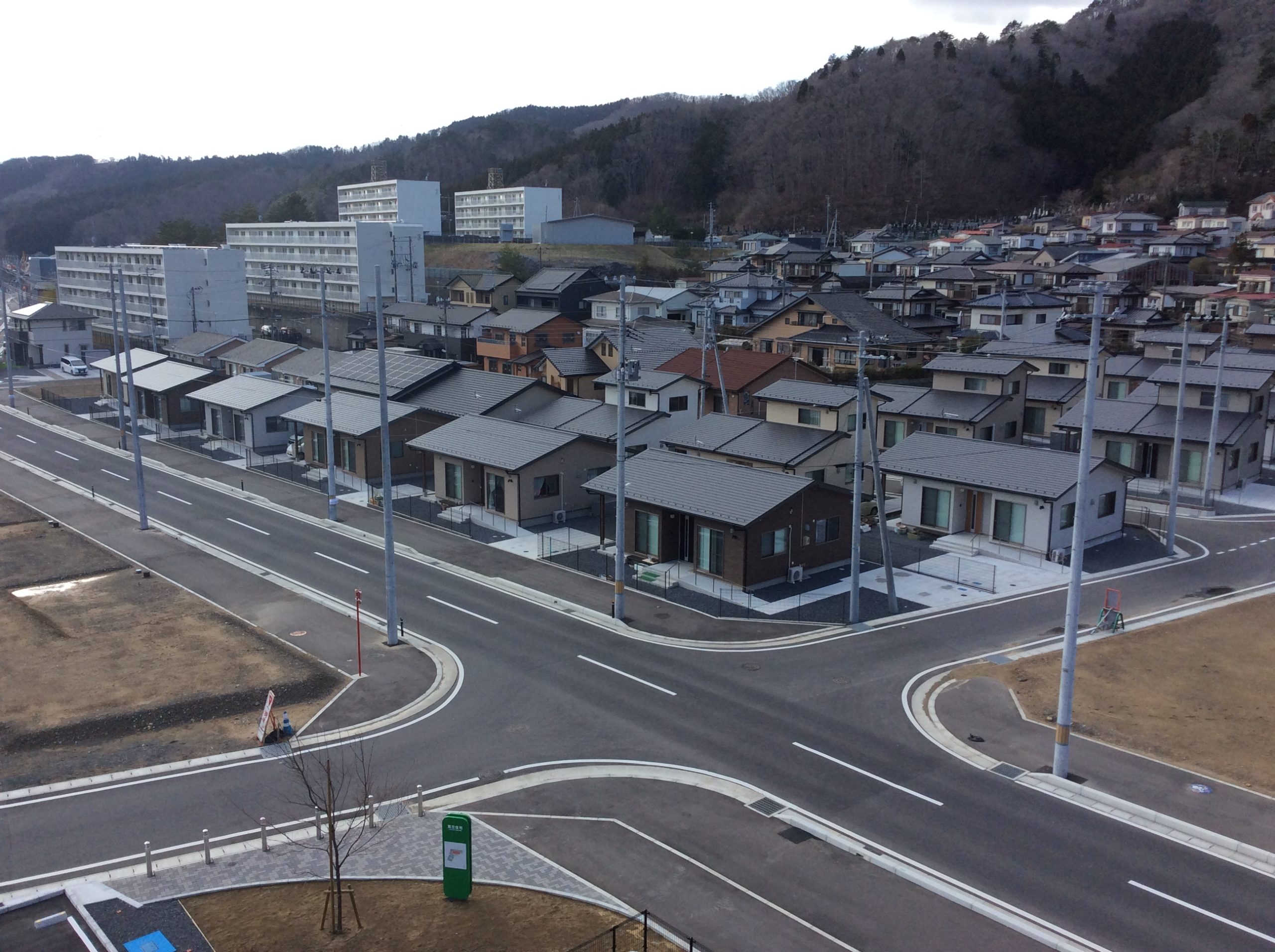 女川町中心部及び離半島部における木造戸建災害公営住宅