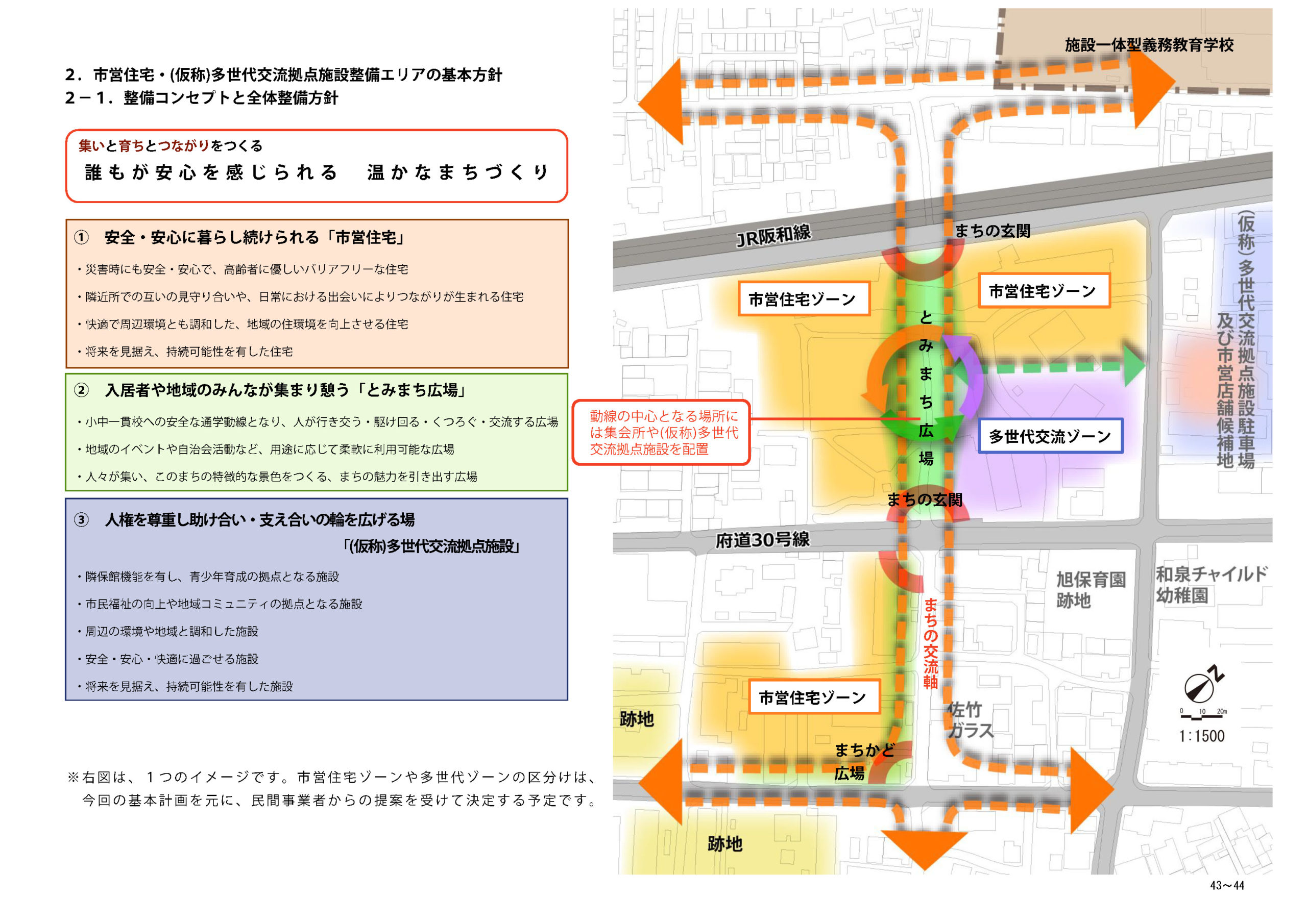 非公開: 「富秋中学校区等まちづくり構想」の事業化に向けた各公共施設の基本計画策定および民間活力導入可能性検討業務