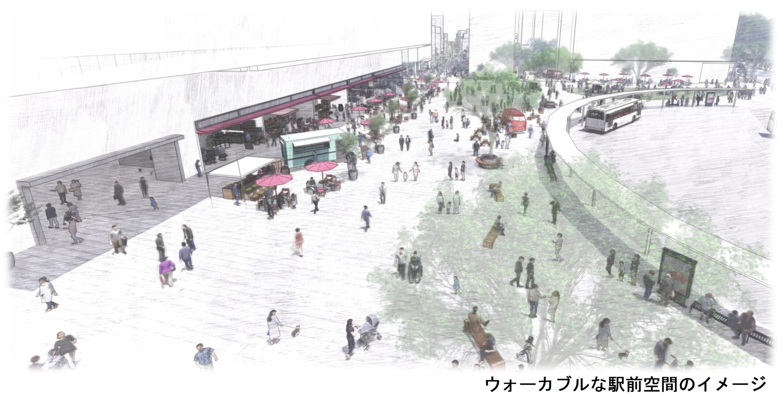 駅前再編とウォーカブルなまちづくり