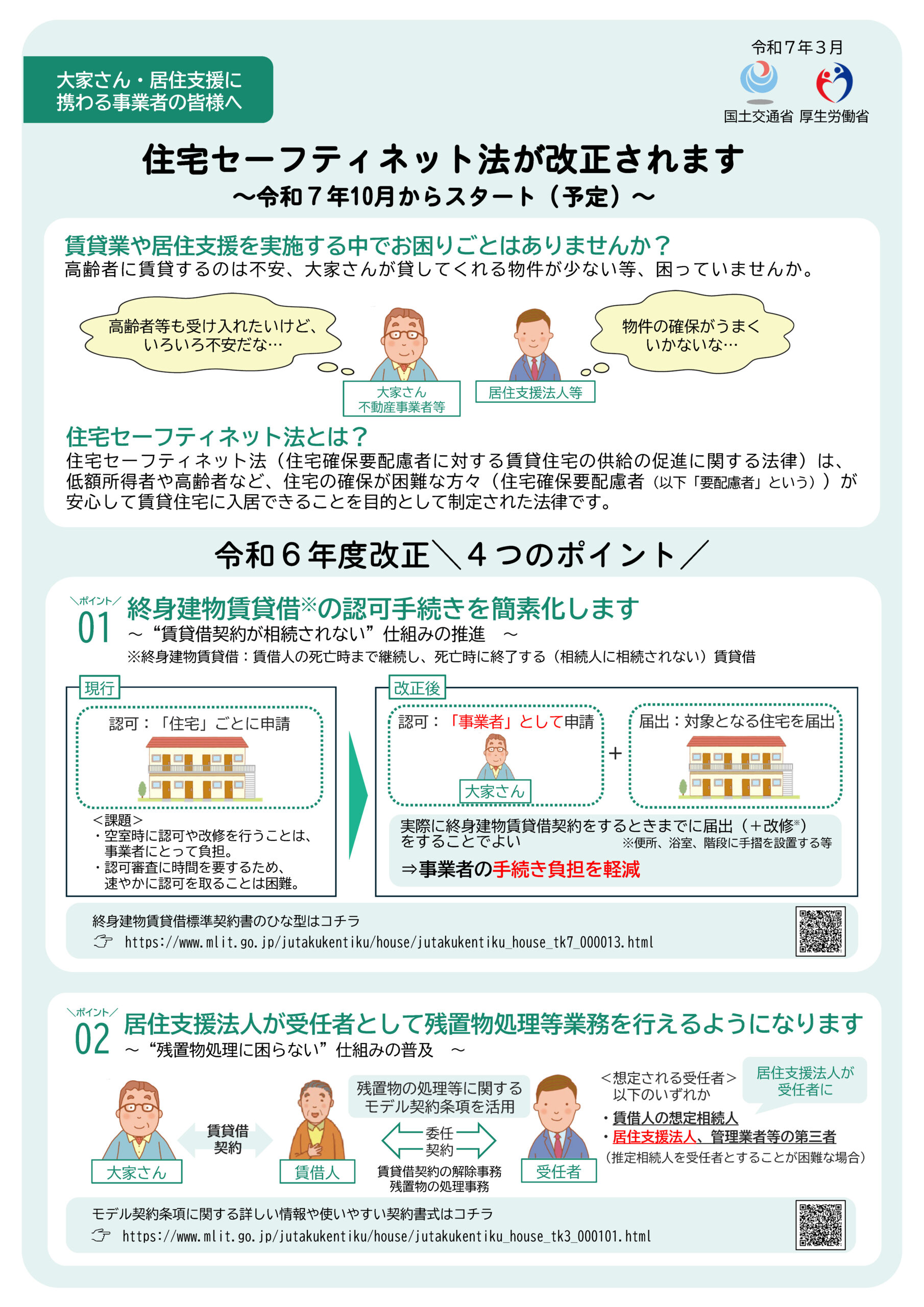 居住支援活動等の普及･促進に関する調査・検討業務