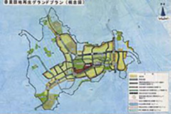 香里団地再生計画(全体計画図)