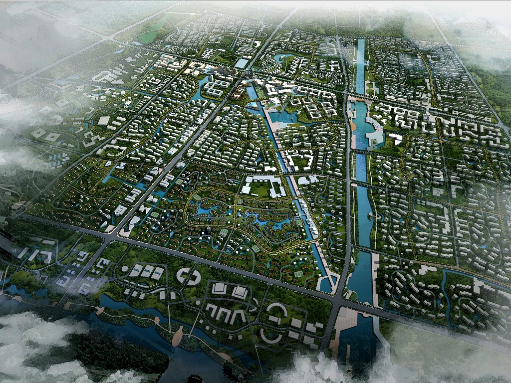 上海市浦東新区”曹路ニュータウン”基本構想
