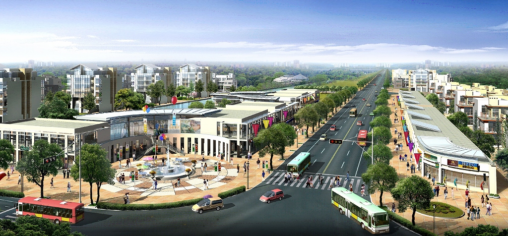 中国・上海市君蓮住宅地総体計画