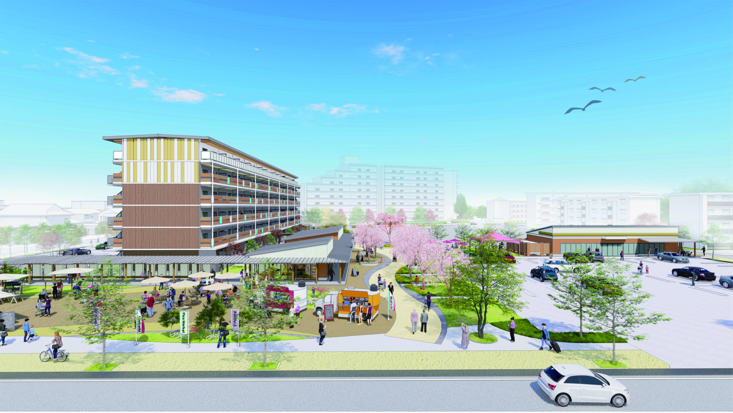 前橋市営住宅広瀬団地建替事業